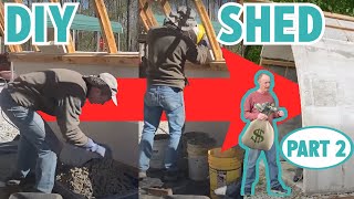 Build CHEAP DIY!! I Built a Styrocrete Garden Shed! Pt. II by Abundance Build Channel 77,574 views 1 year ago 22 minutes