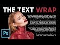 How to Wrap Text Around Image Like Magazines in Photoshop