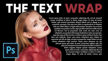 How to Wrap Text Around Image Like Magazines in Photoshop