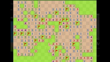 Google Minesweeper Speedrun (Hard - 62s)