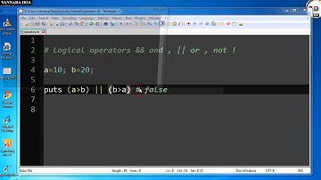 Ruby Logical Operators   speak khmer
