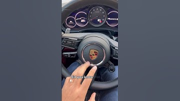 Little Porsche secret🤫 #porsche #panamera #secret #shorts
