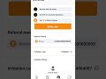 referral code of  Bittycoon lite.#earningapp #bitcoin #mining #trading