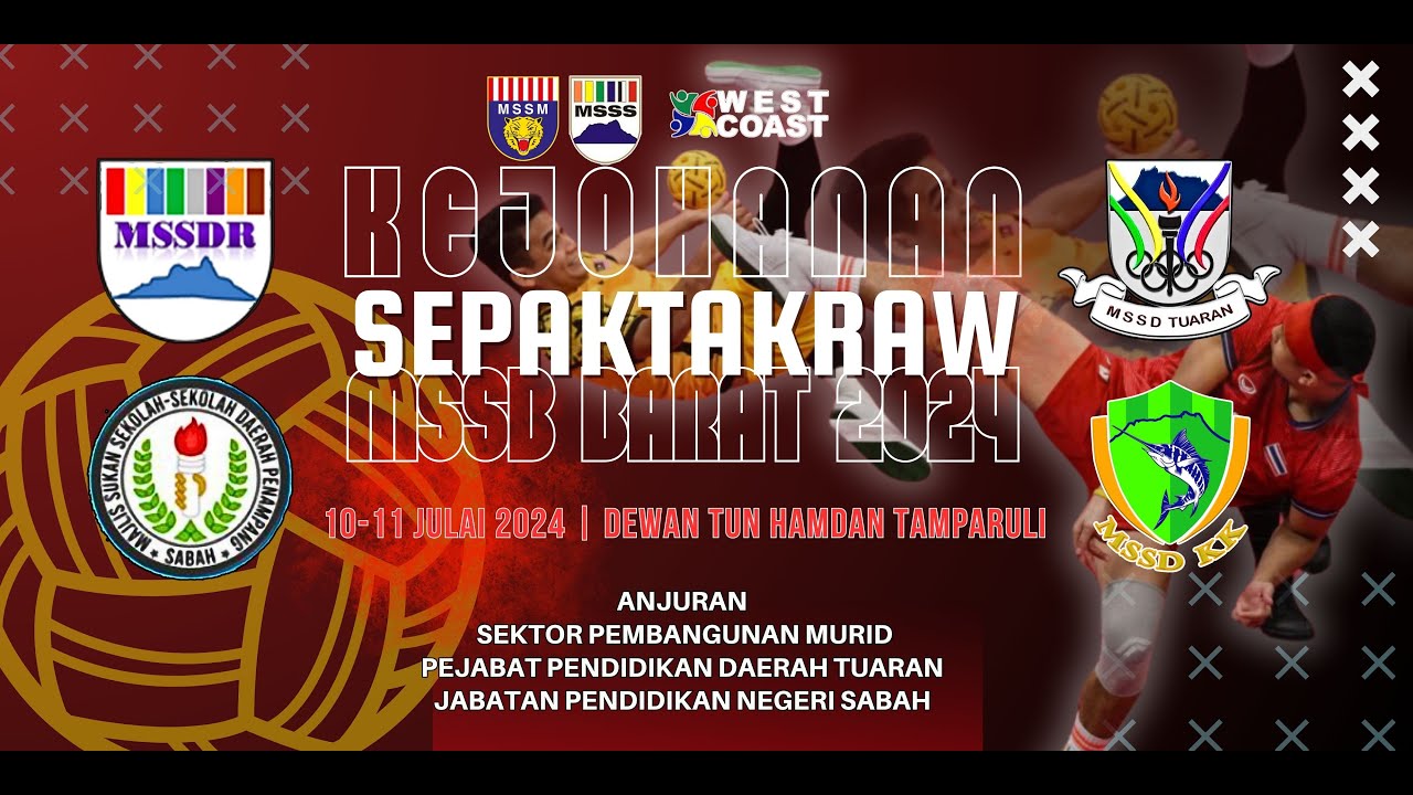 SEPAKTAKRAW MSSB BARAT | 18TKB TUARAN B VS  RANAU B