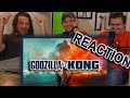 Godzilla VS Kong - TRAILER REACTION!!!