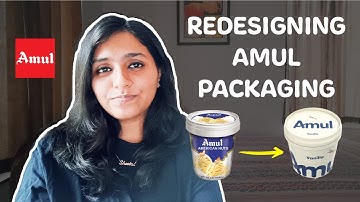 How I Redesigned Amul Ice Cream Packaging