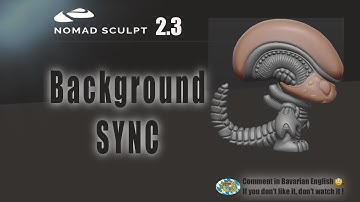 Nomad Sculpt - Background Reference Image SYNC Camera PAN ZOOM - Tutorial (V2.3 - 1.11.2025)