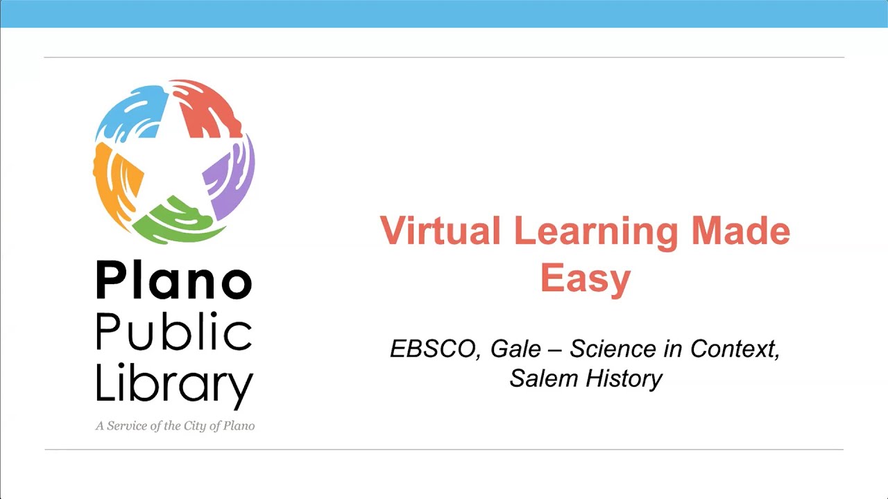 Virtual Learning Made Easy Workshop - 9/21/2020 - YouTube