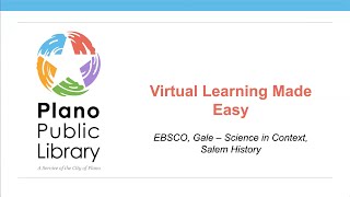 Virtual Learning Made Easy Workshop - 9/21/2020