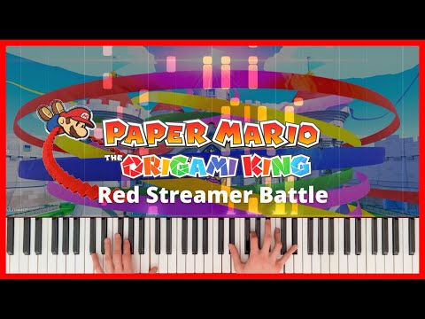 Paper Mario: The Origami King - Red Streamer Battle // Piano Cover