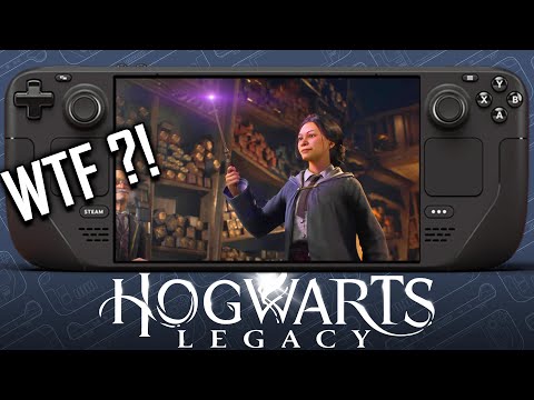 Hogwarts Legacy on Steam Deck! - You need to see this