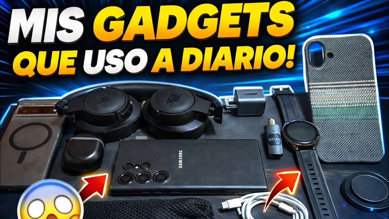 MIS GADGETS FAVORITOS QUE USO DÍA A DÍA - YouTube