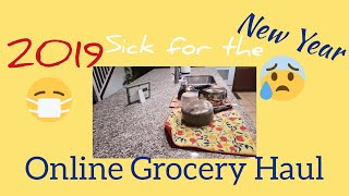 2019 Smart and Final online Grocery Haul | Sick for New Year's Eve