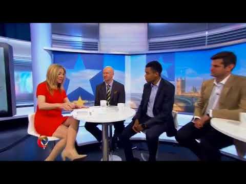 News Presenter Joanna Gosling in minidress | 20160708