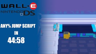 [WR] WALL-E (DS) Any% jump script in 44:58