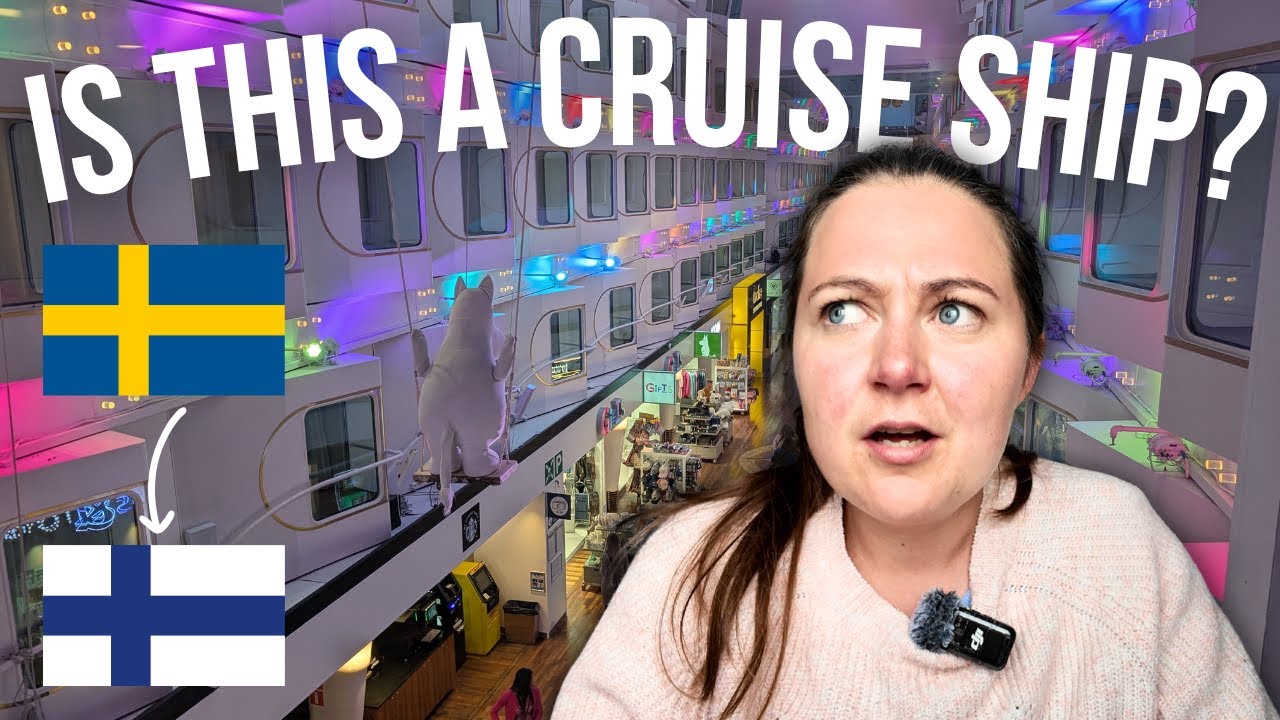 16 hours on a WILD ferry across the Baltic Sea ⛴️