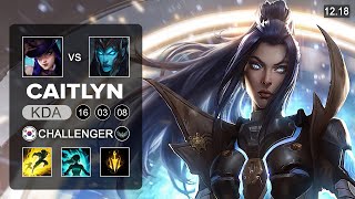 Caitlyn vs Kalista ADC - KR Challenger - Patch 12.18 Season 12 Caitlyn vs Kalista ADC - KR Challenger - Patch 12.18 Season 12