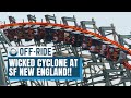 Wicked Cyclone: The Best Coaster in New England! | Off-Ride B-Roll