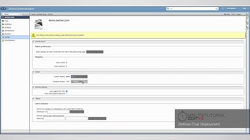 ZeXtras Suite for Zimbra: One Minute Tutorials ep.4 - ZeXtras Chat Deployment