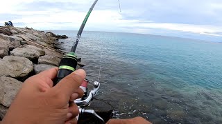 Baru lempar langsung disambar, mancing di Pulau Weh Sabang, Baby GT