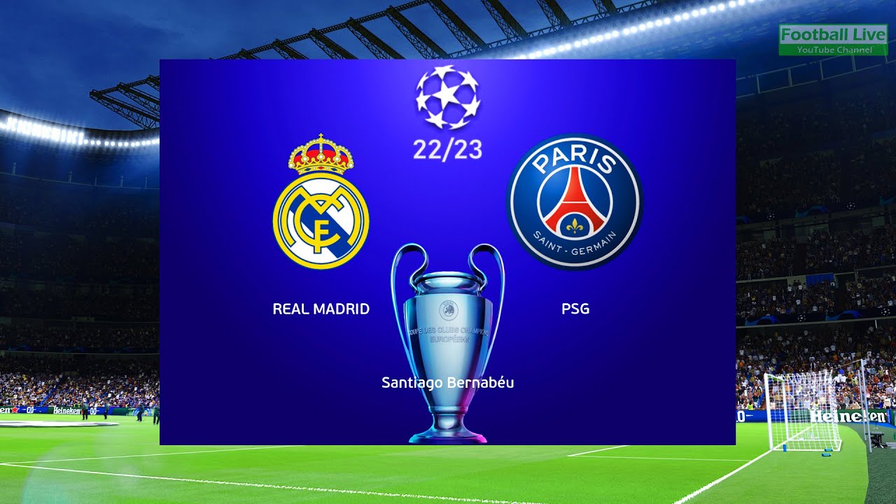 LIVE🔴, PSG Vs Real Madrid - UEFA Champions League Final