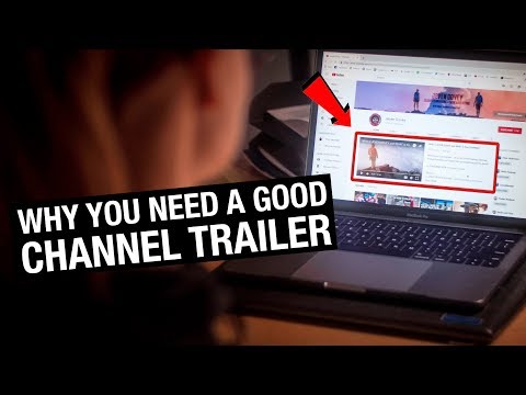 Video: How To Make A YouTube Channel Trailer