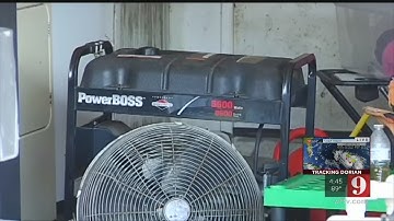 VIDEO: Portable generator safety tips as Hurricane Dorian nears