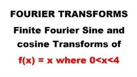 Finite Fourier Cosine n sine Transforms-Most Important Problem 