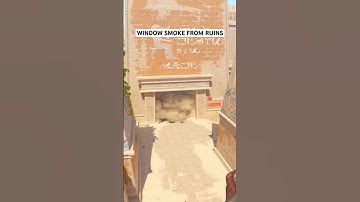 Anubis Best Window Smoke from Ruins #cs2 #counterstrike  #cs2anubis #anubissmokes #anubisnades