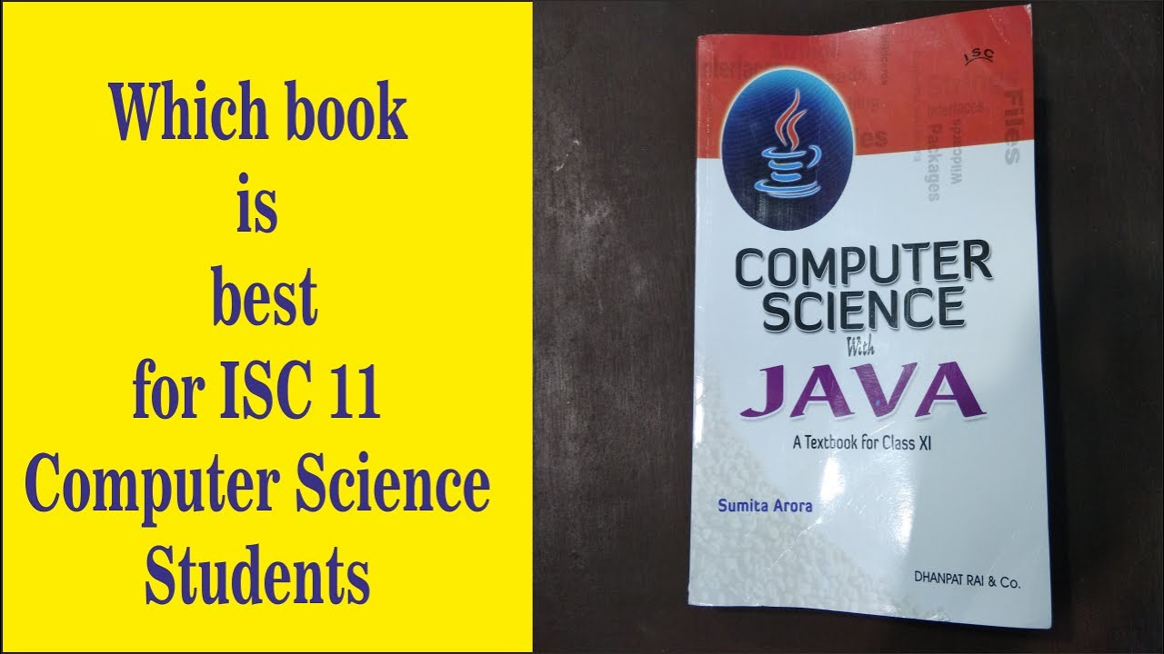 Isc Computer Science Book Which book is best for ISC 11 Computer Science Students? 😇 - YouTube