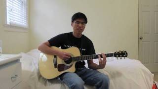 Video thumbnail of "Two Coins - Dispatch - Guitar, Ukulele, Harmonica - (Ton Cover)"