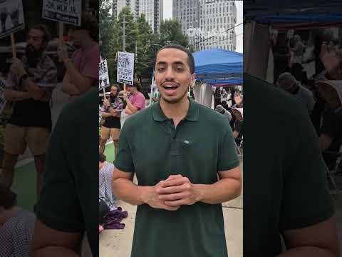احتجاجات أمام القنصلية الإسرائيلية في أتلانتا بشأن غزة