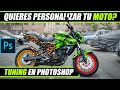 ✅ Cómo CAMBIAR el DISEÑO de TU MOTO en Photoshop? | [Fotografía Automotriz motocicleta ]