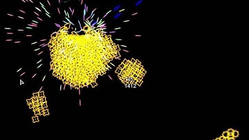 Space Shooter - Messing around with particles
