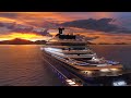 Majestic Superyacht at Sunset | Luxury Yacht Animation | Fidaranimation