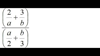 Simplifying Complex Fractions | Step-by-Step Algebra Tutorial 23