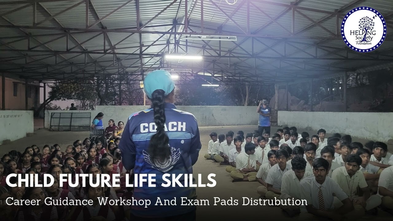 Career Guidance Workshop at Government School | Helping Society Foundation