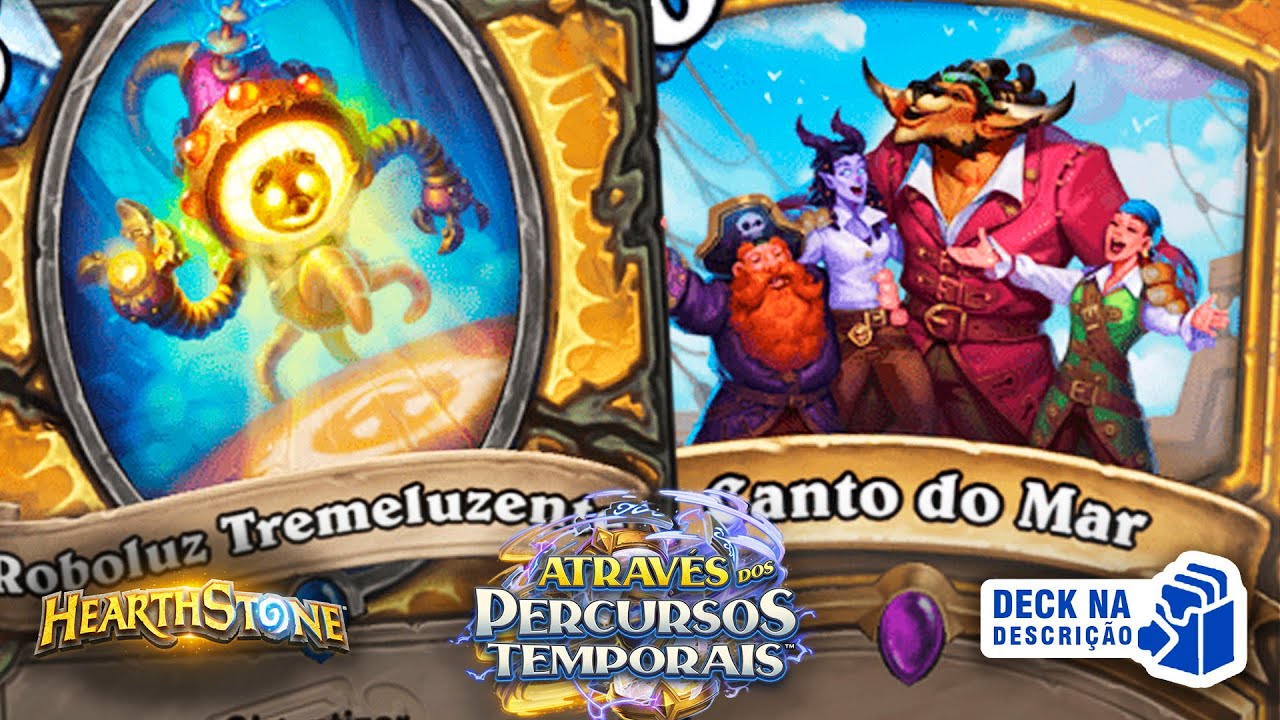 Paladino Roboluz Canto do Mar 💰 Deck Barato 💰 Deck na Descrição - Hearthstone