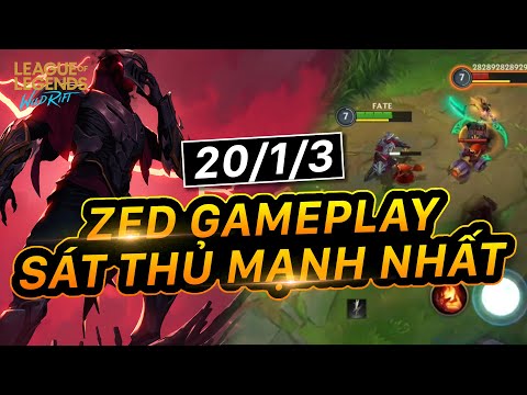 [ZED TỐC CHIẾN] HƯỚNG DẪN CHƠI & BUILD ĐỒ ZED | SÁT THỦ MẠNH NHẤT LMHT TỐC CHIẾN!