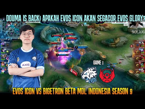 APAKAH EVOS ICON AKAN SEGACOR GLORY JUGA? GAME 1 EVOS ICON VS BTR BETA MDL ID SEASON 9 @BOLJUG