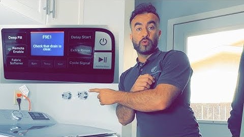 Maytag washer error code f9e1 MVW6230HW