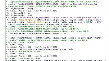mIRC Nickname registration