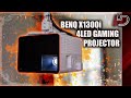 WORLD'S FIRST 4LED GAMING PROJECTOR!! (BenQ X1300i Gaming Projector Review)