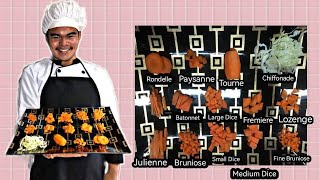 Celebrity 14 BASIC VEGETABLE CUTS | ZHARGY MULET Net Worth