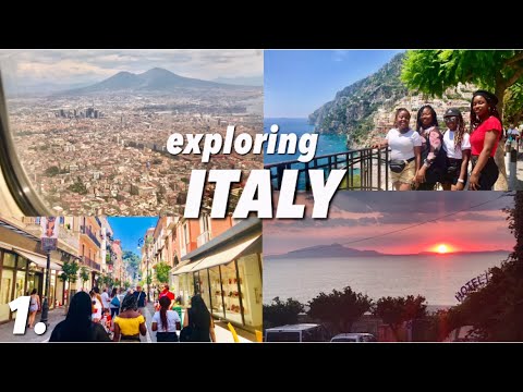 Positano (Amalfi Coast), Sorrento & Arriving to Massa Lubrense | ITALY TRAVEL VLOG 1