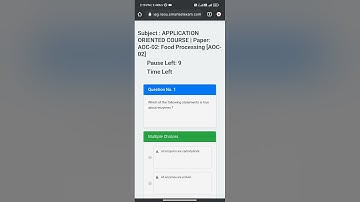 Netaji Open University BDP Application Orientation Course ( AOC - 2 ) Food Processing Exam Completed