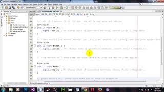 How to Process of Applet Life Cycle in Java Applet Netbeans