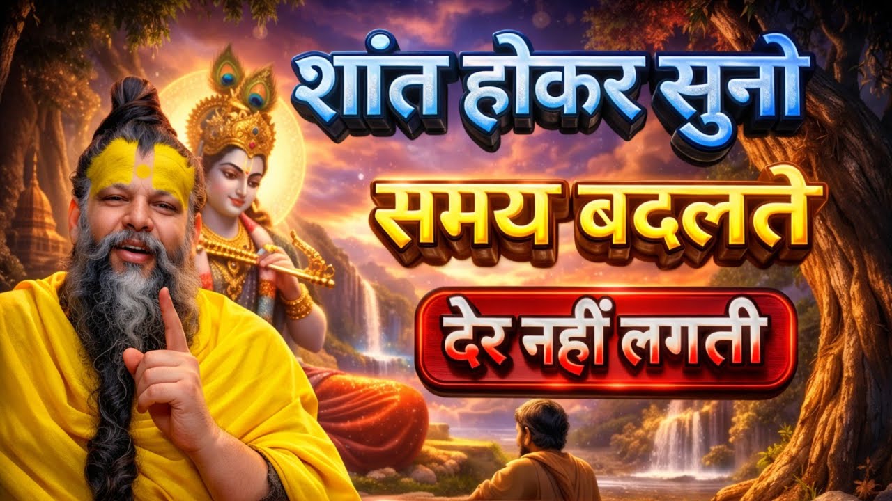 अकेले हो तो शांत होकर सुनो समय बदलते देर नहीं लगती  premanand maharaj bhajan,prarthana premanand ji