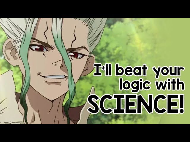 Dr. Stone is an isekai anime that struggles to sell us on reality