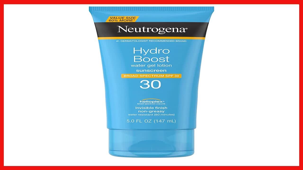 Great product Neutrogena Hydro Boost Water Gel NonGreasy